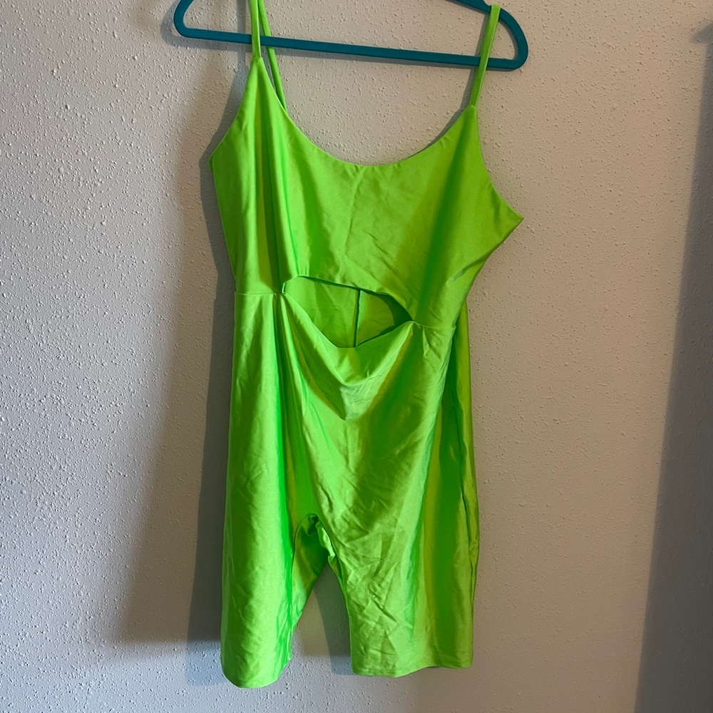 Neon Green Jumpsuit